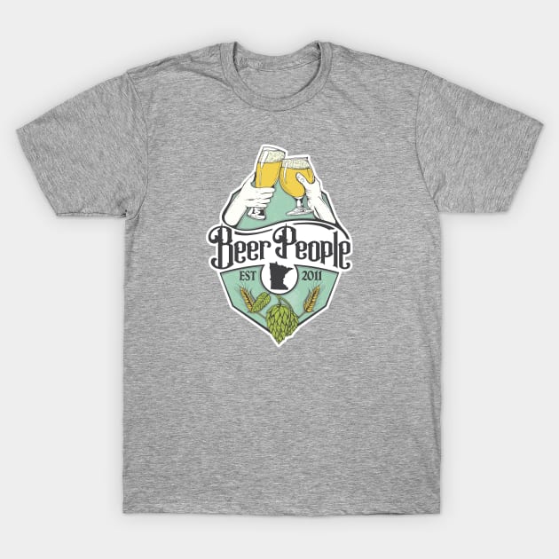 Beer People Cheers Logo T-Shirt by BeerPeople